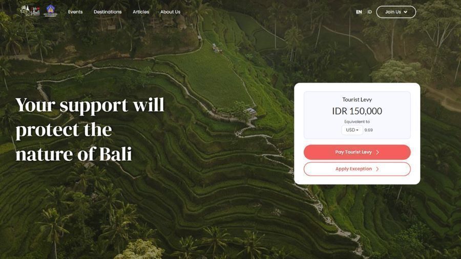 Bali introduces IDR150,000 tourism levy from February 14, 2024